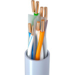 Powertech ������� ������� Cat 6 U/UTP, CCA, 24AWG, 100m, ���� - (CAB-N291)