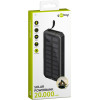 Goobay ������ Power Bank �� ����, 20000mAh, 3x output, 18W, ����� - (53934)