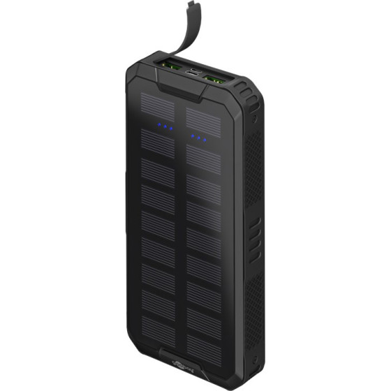 Goobay ������ Power Bank �� ����, 20000mAh, 3x output, 18W, ����� - (53934)