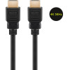 Goobay ������� Hdmi �� Ethernet, 4K/30Hz, 10.2Gbit/s, 1.5m, ����� - (51819)