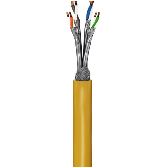Goobay ������� S/Ftp Cat 8.1 copper, Awg 22, GHMT, 25m, ������� - (61126)