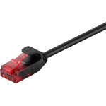 Goobay ������� U/Utp CAT6 slim, Awg 30/7, copper, 1m, ����� - (93714)