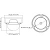 Hikvision Hiwatch Ip ������ POE, 2.8mm, 4MP, IP67 & IK10 - (HWI-D140H)