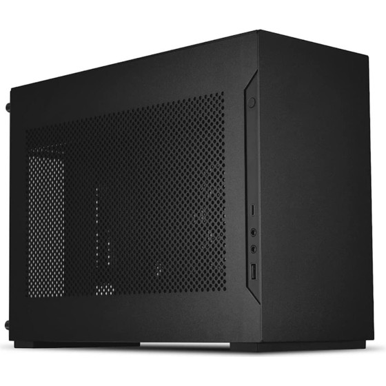 Lian Li A4 H2O Black 4.0 - Mini-Itx Pc Case / SFX, SFX-L / Aluminum Panels / Gpu 3 Slots Tower - (G99.A4H2OX4.00)