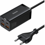 Baseus GaN3 Pro Wall Charger 2xUSB-C + 2xUSB, 100W Black - (CCGP000101)