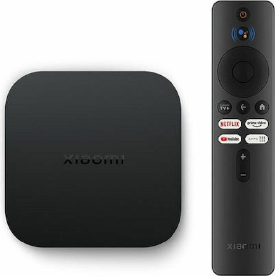 Xiaomi Tv Box Mi Box S 2nd Gen 4K Uhd 2+8GB Black - (PFJ4151EU)