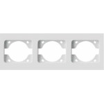Entac Arnold Horizontal Wall Frame 3 White - (ERWSF3-ARN-W)