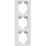 Entac Arnold Vertical Wall Frame 3 White - (ERWSVF3-ARN-W)