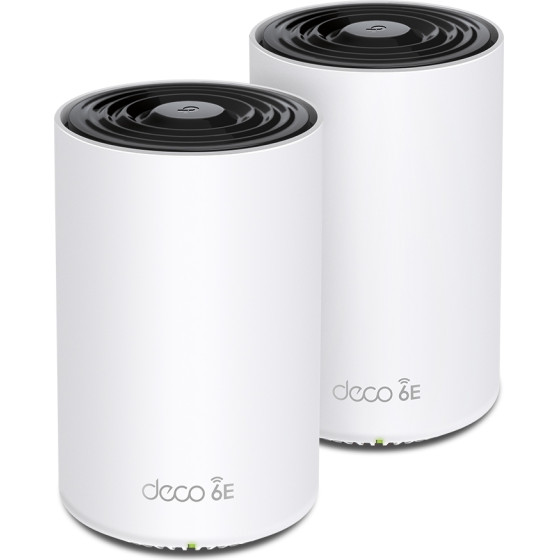 TP-Link Deco XE75 Pro AXE5400 Tri-Band Mesh Wi-Fi 6E 2 Pack System - (Deco XE75 Pro 2-PACK)
