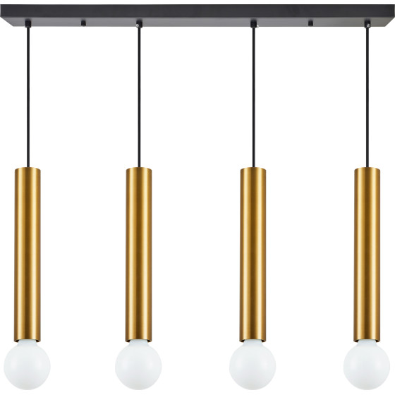 Homelighting SE21-GM-5-4BL ADEPT TUBE GOLD MATT Gold Matt Pendant+ - (77-8684)