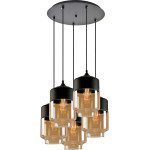 Homelighting SE21-HN-18-30-5BL+ GABY Honey Glass Pendant+ - (77-8791)