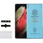 IDOL 1991 APEX POLYMER NANOTECH FILM SAMSUNG S21 ULTRA 5G G998 6.8'' FINGER UNLOCK FULL COVER WITH INSTALLATION KIT