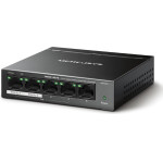Mercusys Desktop Switch 5x 10/100/1000 Mbps, PoE+, Ver. 1.0 - (MS105GP)
