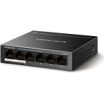 Mercusys Desktop Switch 6x 10/100 Mbps, PoE+, Ver. 1.0 - (MS106LP)