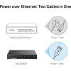 Mercusys Desktop Switch 8x 10/100/1000 Mbps, PoE+, Ver. 1.0 - (MS108GP)