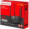 Mercusys Router Wi-Fi 6, 1500MBps AX1500, Dual Band, Ver. 2.0 - (MR60X)