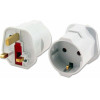 Lamtech Uk 13A To Eu Schuko Travel Adapter - (LAM113317)