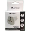 Lamtech Universal Travel Adapter With Shutter - (LAM113294)