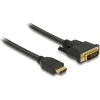 DeLock ������� Hdmi �� Dvi 2K/60Hz, 7.92 Gbps, 1.5m, ����� - (85653)