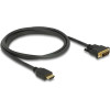 DeLock ������� Hdmi �� Dvi 2K/60Hz, 7.92 Gbps, 1.5m, ����� - (85653)