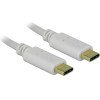 DeLock ������� USB-C 100W PD, 5A, 15cm, E-Marker, ����� - (85357)