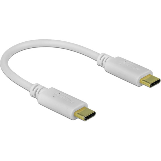 DeLock ������� USB-C 100W PD, 5A, 15cm, E-Marker, ����� - (85357)