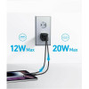 Anker Wall Charger 323 Usb Type-C, USB-A 33W - (A2331G11)