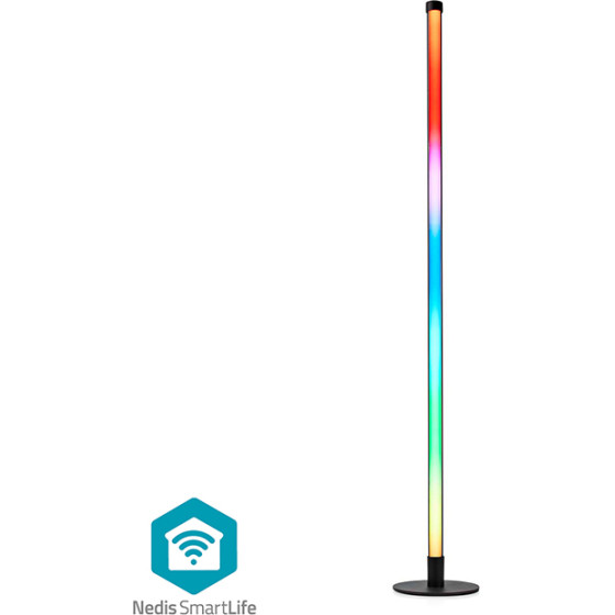 Nedis WIFILD20RGbw Wifi Smartlife Mood Light 180lm Rgbic / Warm To Cool White 10W Metal / SILICONE