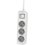 Philips ��������� 3x Schuko 16A, 1.5m, ����� - (CHP2134W-10)