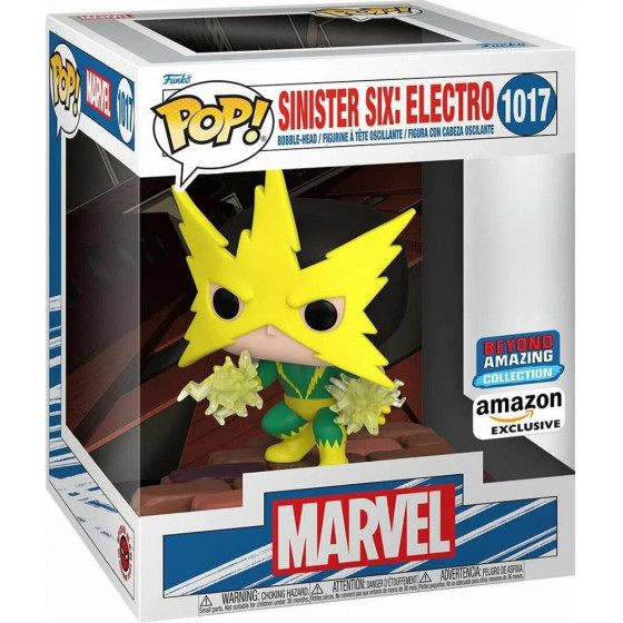 Funko Pop! Deluxe Marvel: Beyond Amazing - Sinister Six: Electro (Special Edition) #1017 Bobble-Head Vinyl Figure