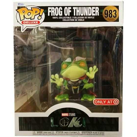 Funko Pop! Deluxe Marvel: Loki - Frog of Thunder (Special Edition) #983 Vinyl Figure