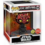 Funko Pop! Deluxe: Disney Star Wars - Red Saber Series Volume 1: Darth Maul (Glows in the Dark) (Special Edition) #520 Bobble-Head Vinyl Figure