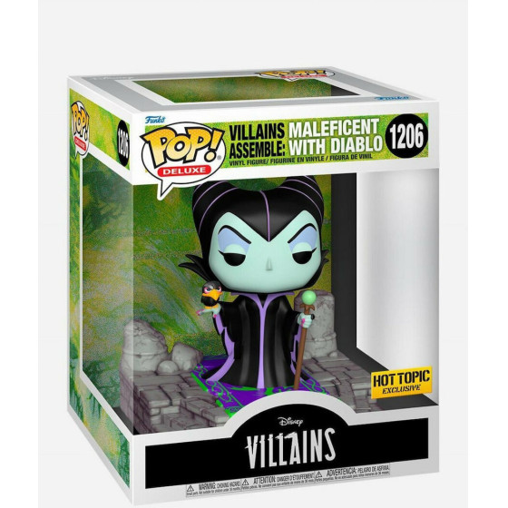 Funko Pop! Deluxe: Disney Villains - Assemble Maleficent with Diablo (Special Edition) #1206 Vinyl Figure