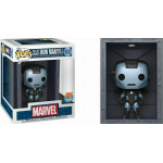 Funko Pop! Deluxe: Marvel Hall of Armor: Iron Man Model 11 War Machine (Mettalic) (PX Previews Exclusive) #1037 Bobble-Head Vinyl Figure