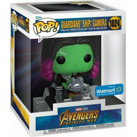 Funko Pop! Marvel Deluxe: Avengers Infinity War - Guardians Ship: Gamora (Special Edition) #1024 Bobble-Head Vinyl Figure