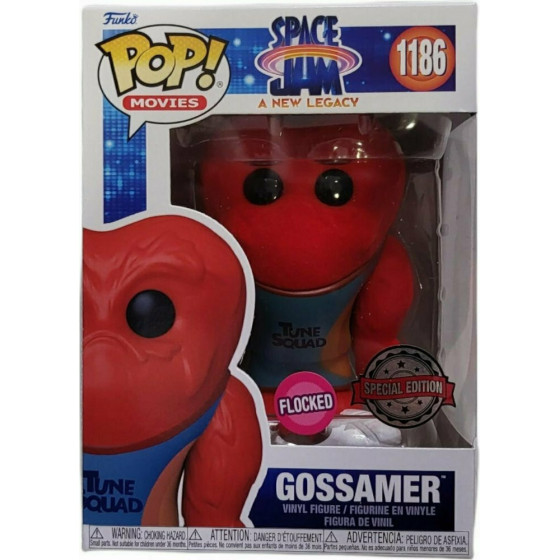 Funko Pop! Space Jam: A New Legacy - Gossamer (Flocked) (Special Edition) #1186Vinyl Figure