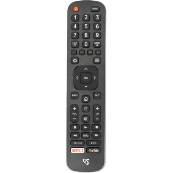 Sbox Ready To Use Remote Control For Tv Hisense - (RC-01405-HISENSE)