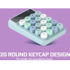 Alcatroz Numeric Pad Jellybean Num A3 Aqua - (NUMA3A)