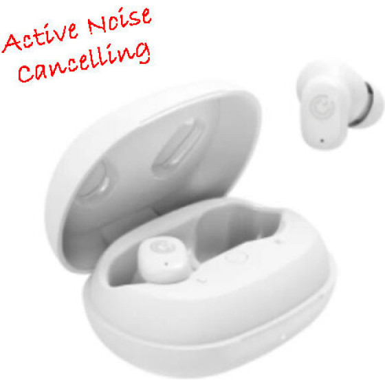 Sonic Gears Sonic Gear Bluetooth Earppump Tws 16 Anc White - (TWS16ANCW)