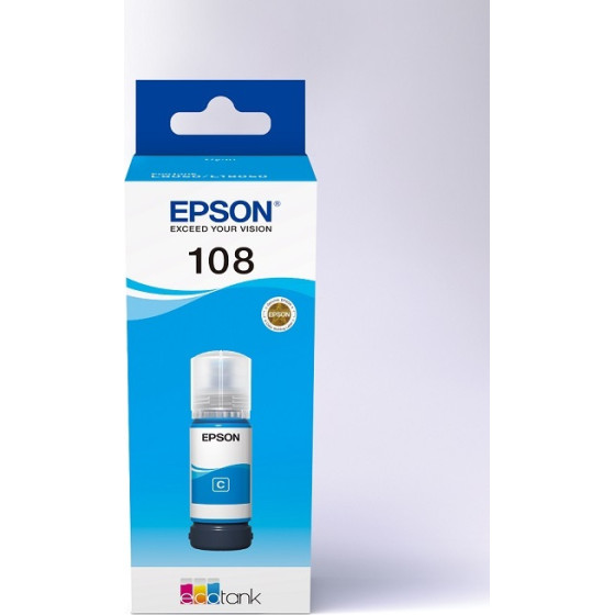 Epson Ink Bottle Cyan - (C13T09C24A)