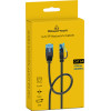 Powertech ������� ������� Cat 6a U/UTP, copper, slim, 1m, ����� - (PTR-0142)