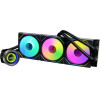 Lian Li Galahad Ii Trinity 360 SL-Inf Black - Aio Gpu Liquid Cooler With Argb Infinity Fans - (G89.GA2T36INB.00)