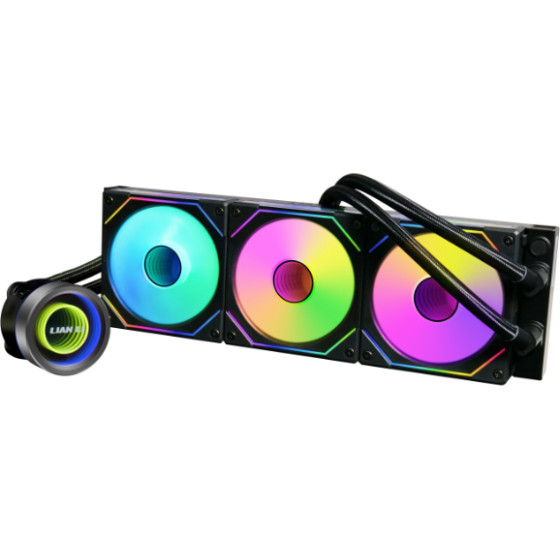 Lian Li Galahad Ii Trinity 360 SL-Inf Black - Aio Gpu Liquid Cooler With Argb Infinity Fans - (G89.GA2T36INB.00)