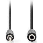 Nedis CAGL22050BK50 Stereo Audio Cable 3.5mm Male - 3.5mm Female 5.00m BLACK
