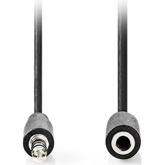Nedis CAGL22050BK50 Stereo Audio Cable 3.5mm Male - 3.5mm Female 5.00m BLACK