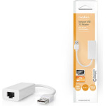 Nedis CCGB60950WT02 Usb 2.0 Network Adapter USB-A Male - RJ45 Female 0.20m WHITE