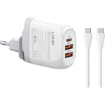 Ldnio ��������� ������ A3511Q �� �������, USB-C/2x USB, 65W, GaN, ������