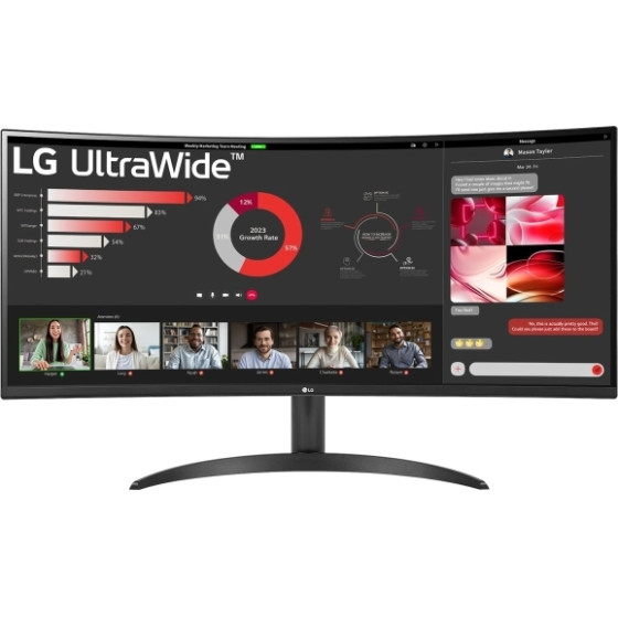 LG Led 34'' - (34WR50QC-B.AEU)