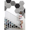 Audiodesigner ECOPLAN(R) Hexagon ��������������� ����� 17,3 Cm ���� (��� 4 ��������) - (ECOPLAN-HEX-173-GR-SET)