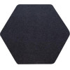 Audiodesigner ECOPLAN(R) Hexagon ��������������� ����� 35 Cm ����� (��� 4 ��������) - (ECOPLAN-HEX-350-BLK-SET)